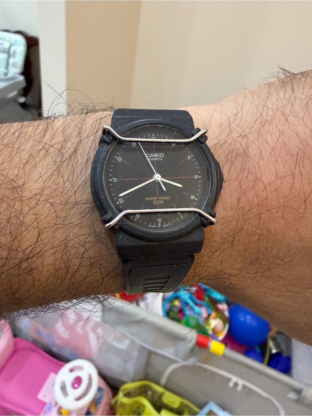 Ultra Rare Vintage Casio MQ-30W Unisex Watch 1980s Bullbar Japan 317 RUNNING